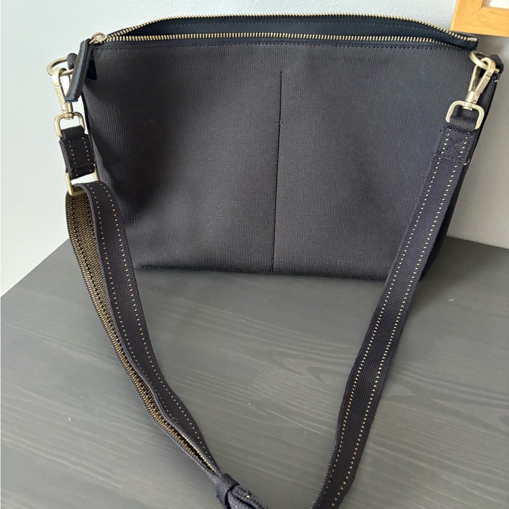 Rothy’s black everyday crossbody